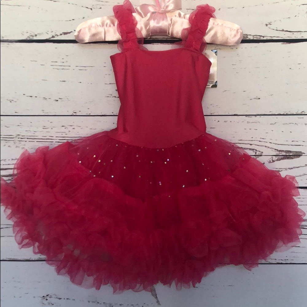Hot pink Princess Expressions tutu 6-12 mos. NWT